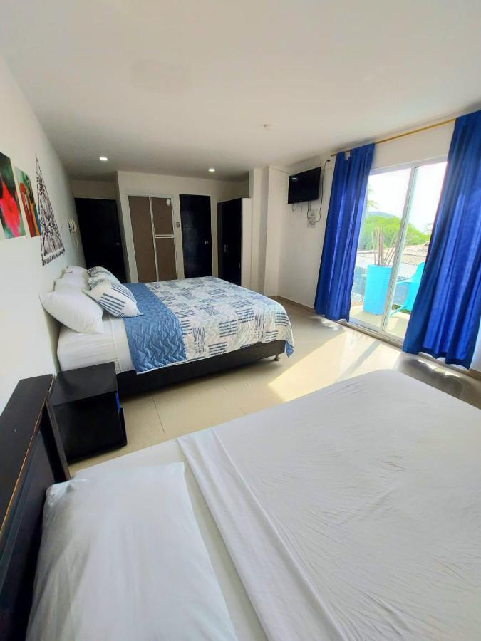 The Cantamar Beach Hostel Santa Marta  Exterior foto